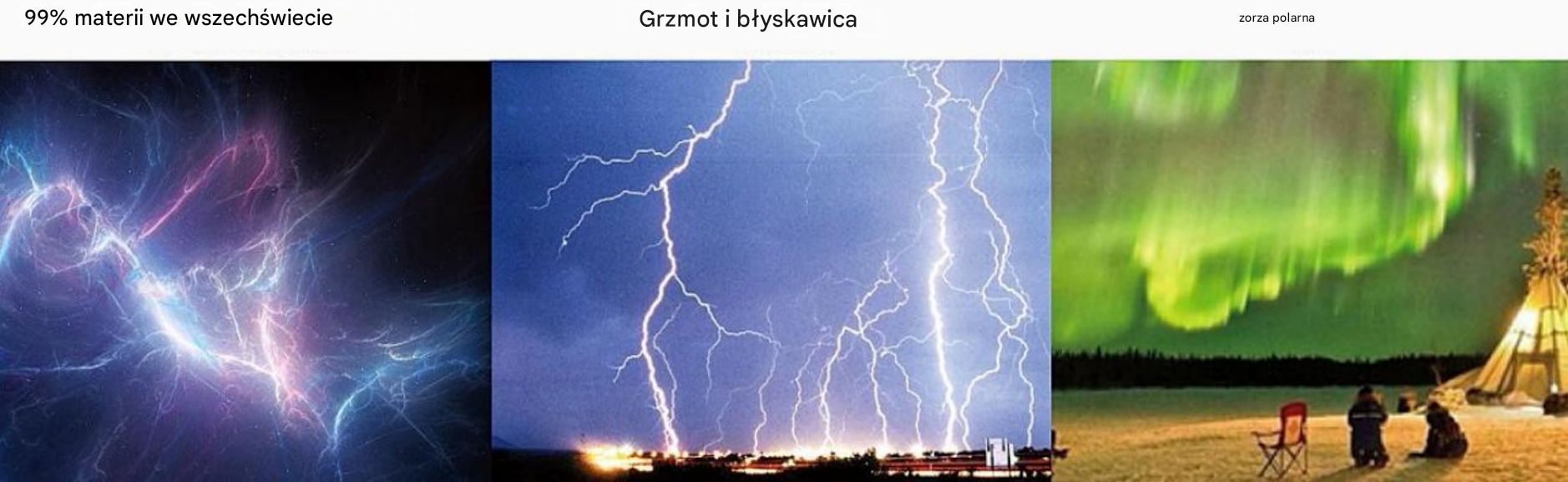 Plazma we wszechświecie — 99% materii, grzmot i błyskawica, zorza polarna